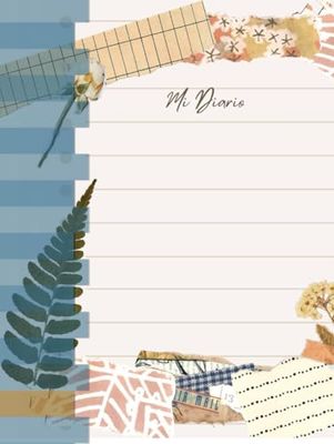 Mi diario: diario para escribir aventuras , vivencias y ocurrencias con todo un estilo vintage