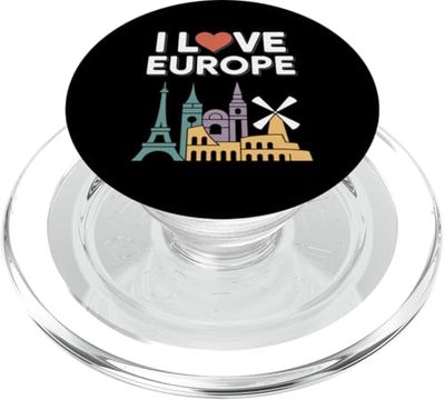 Amo Europa Monumentos arquitectónicos Viajes PopSockets PopGrip para MagSafe