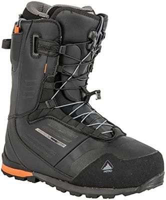 ATOMIC Herr Nitro Snowboards Incline TLS '23 Splitboardboot All Mountain Freeride premium snösnörsystem båt snowboardbåt, svart, MP 30,0 // EU 45 1/3 // US 12