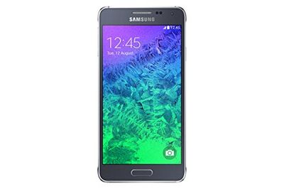 Samsung Galaxy Alpha SIM-Free Smartphone – Parent, Negro, 32 GB
