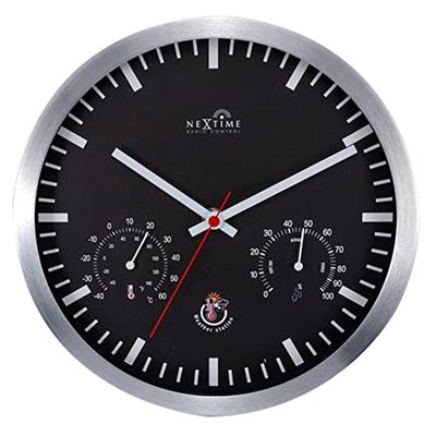 NexTime Station Clock - Väderstation - Radiostyrd (DCF)