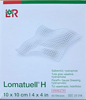 Lomatuell H 23318 dressbandage, 10 cm x 10 cm, verpakking van 50