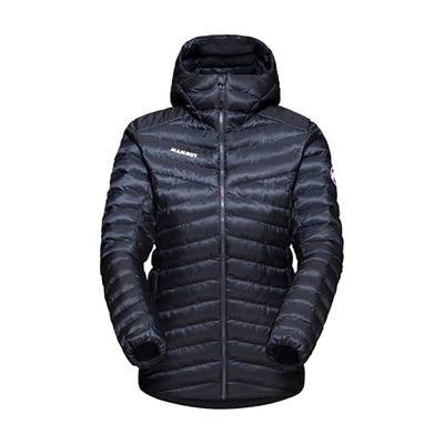 Mammut Albula IN Hooded Jacket Women | Lightweight Puffer Coat | Marine, XL
