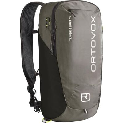 Ortovox Traverse Light 15 Męski Plecak sportowy, Flintstone, Taglia unica, Sportowy