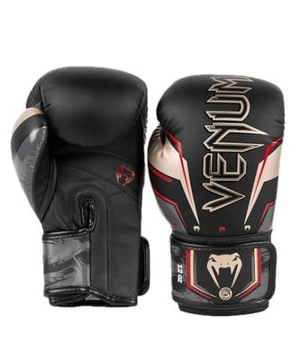 Venum VENUM-04260-603-12oz, Guanti da Boxe Unisex Adulto, Nero o Oro o Rosso, 12 Oz