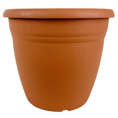 Frame Company Vaso da fiori in plastica per esterni, gamma Greenwood, 28 cm, 11 l, dimensioni a scelta