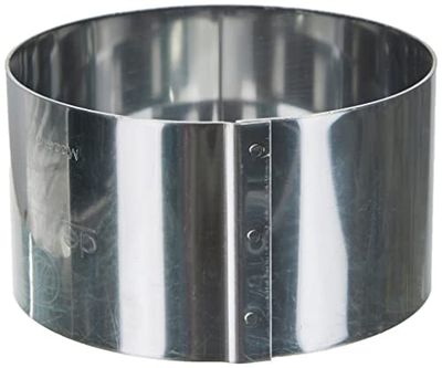 De Buyer, Aro redondo, ALT. 4,5 cm, Ø 8 cm, Ø 8 cm, altura 45-3989.08
