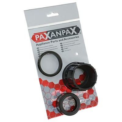 Paxanpax 36-NM-02C Compatible Vacuum Swivel Hose End & Fittings for Numatic (38mm), Plastic, Black