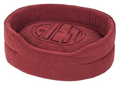 Wouapy T68 - Cesta de prestigio para Perros, Color Rojo
