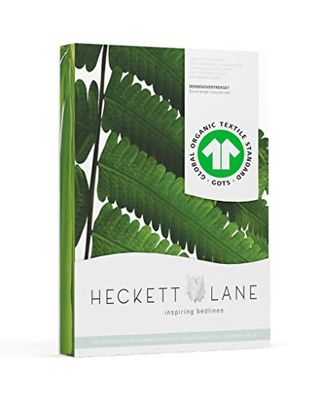 Heckett Lane Funda nórdica de 140 x 220 cm, Color Verde