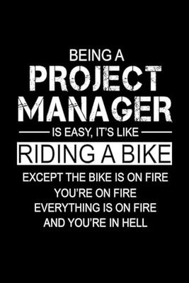 Being a Hr Professional is Easy Notebook Like Riding A Bike: 6x9 inches 110 Pages In Lined Wide Ruled Paper Composition Writing