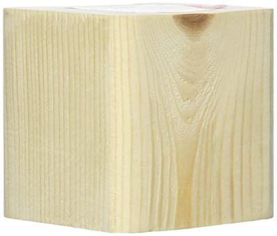 Rayher Base de madeira, seda, natural, 8 cm