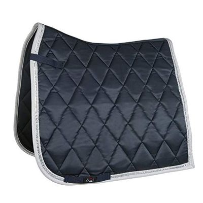 HKM Bella Tapis de selle bleu foncé Pony Dressur