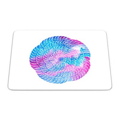 Bonamaison, Rectangle Pop Art Digital Printed Mouse Pad, Non-Slip Base, for Office and Home, Size: 22 x 18 cm