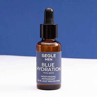 Segle Clinical | Sérum visage Blue Hydration Homme | Hydratant léger | Protection lumière bleue | 30 ml