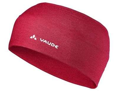 Vaude Cassons Merino Headband, Unisex, Cassons Merino Headband, Dark Indian Red, One size