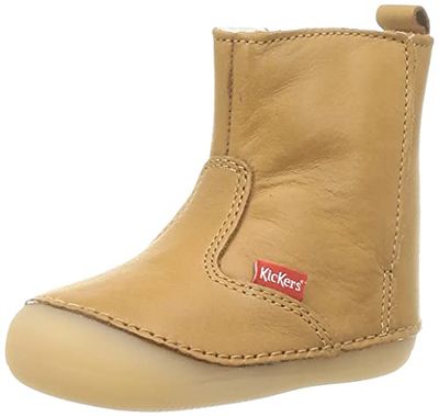 Kickers Unisex Baby Socool Cho Mary Jane Flat, Camel Light, 3.5 UK Child