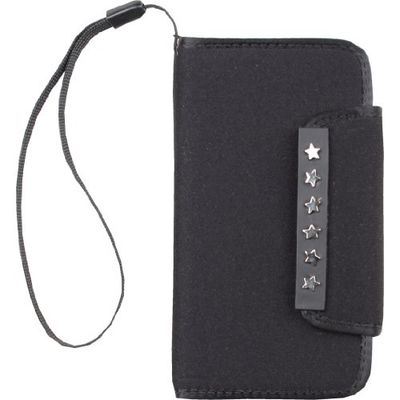 Zunblock Volwassen iPhone tas, Black Silver, 5/5s