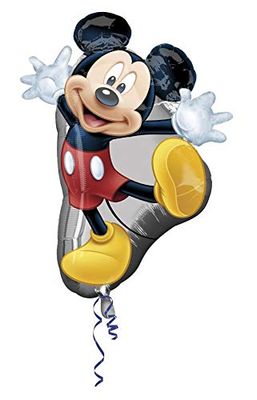 Disney Amscan 55,9 cm/55 cm Mickey Mouse Supershape Ballon en aluminium