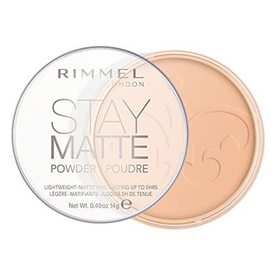Rimmel London Stay Matte base de maquilhagem tom 006 Warm bege, 14 g