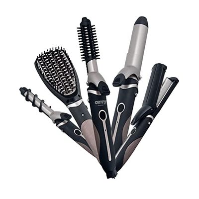 CAMRY CR 2024 Ensemble de Coiffure, Noir, Taille Unique