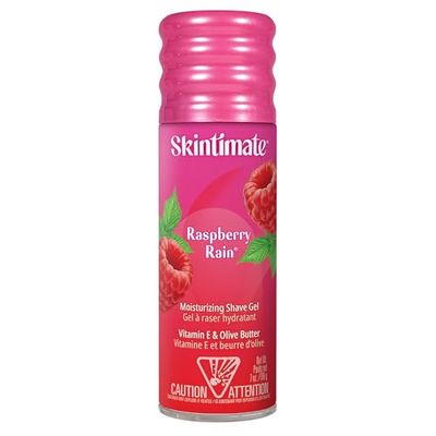 Skintimate Signature Scents Moisturizing Shavel Gel for Women, Raspberry Rain, 7 Ounce