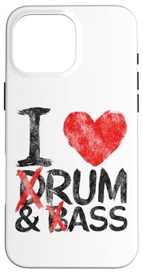 I Love Drum And Bass Rum & Ass Vintage Case for iPhone 16 Pro Max