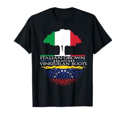 Radici venezuelane italiane Radici venezuelane Venezuela lat Maglietta