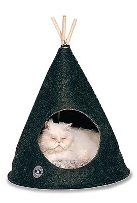Danish Design Tipi pour Animal Domestique Gris 55 x 55 x 64 cm