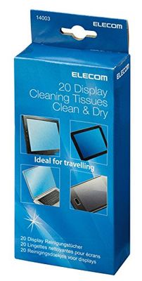 ELECOM 14003-Lingettes de Nettoyage écran