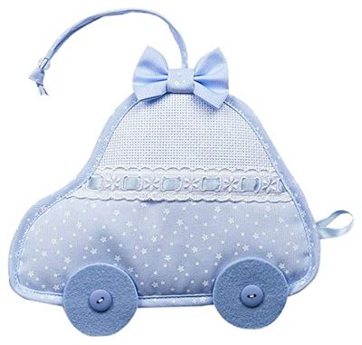 Filet Bebe' rand met zuignap | Made in Italy - kleur lichtblauw