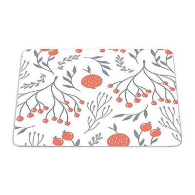 Bonamaison, Tapis de Souris Rectangle Imprimé Numériquement, Fond Antidérapant, pour Bureau et Maison, Taille: 22x18cm