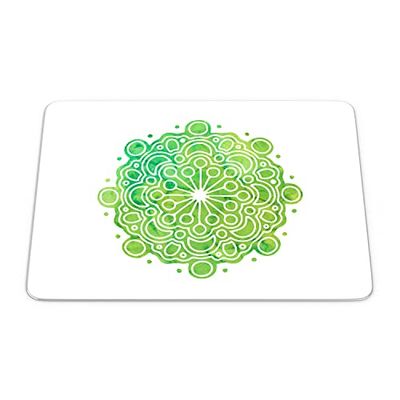 Bonamaison, Tapis de Souris Rectangle Imprimé Numériquement, Fond Antidérapant, pour Bureau et Maison, Taille: 22x18cm