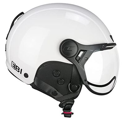 CGM EBI, Skihelm, uniseks, volwassenen, wit, L (59 cm)