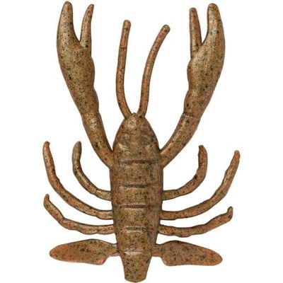 Berkley Gulp!® Saltwater Crabby; leurre de Crabe en Plastique Souple pour la pêche en Eau salée, imprégné de l'odeur Gulp ! Scent; gréement Polyvalent pour la pêche côtière et en Bateau 6,5cm, Breen