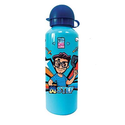 SBABAM - Drinkfles Blue Two Players One Console Stef & Phere, 48cn/2020/w