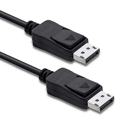 Qoltec DisplayPort v1.4 Male | DisplayPort v1.4 Male | 8K | 1m