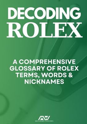 Decoding Rolex: A Comprehensive glossary of Rolex terms, words & nicknames