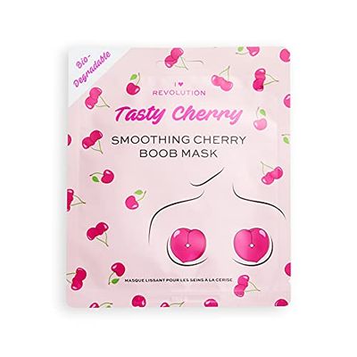 Revolution Beauty London Tasty Cherry Boob Leaf Mask