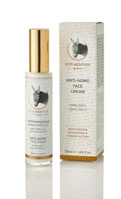 Olivie…Natural Beauty! Crème Visage Anti-Âge/Raffermissant Lait d'Âne, 50 ml