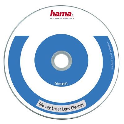 Hama Laserowy środek do czyszczenia soczewek dla odtwarzaczy Blu-Ray (kompatybilny z odtwarzaczami Blu-Ray 3D i Playstation)
