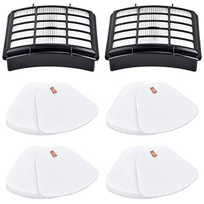 Anicell 2 + 4 Pack Replacement Filter for Shark Navigator Lift Away Replacement Filters,for Shark Nv350 Nv351, Nv352, Nv355, Nv356, Nv357 Vacuum Cleaner - Part XFF350 & XHF350