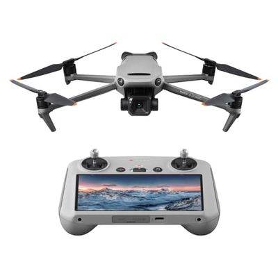 DJI Mavic 3 Classico (DJI RC) – Drone con fotocamera Hasselblad con CMOS da 4/3, video in 5.1K HD, autonomia di 46 min, trasmissione fino a 15 km, ritorno automatico intelligente