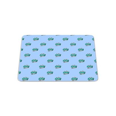 Bonamaison, Pop Art Digital Print Rectangle Mouse Mat, Non-slip Base, Office and Home, Size: 22x18cm