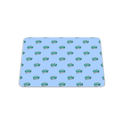 Bonamaison, Tapis de Souris Rectangle Imprimé Numériquement, Fond Antidérapant, pour Bureau et Maison, Taille: 22x18cm