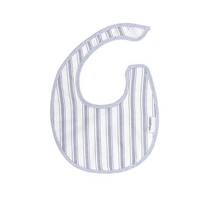 Cambrass 38782 rund haklapp med kardborreband Amichy, 16 x 19 cm, rosa/blå