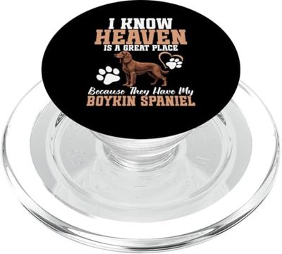 Boykin Spaniel Propietario Pet Lover Heaven Boykin Spaniel PopSockets PopGrip para MagSafe