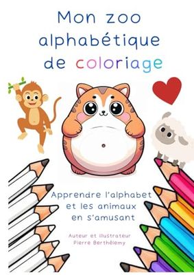 Mon zoo alphabétique de coloriage