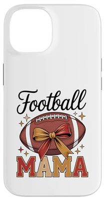 Football Mama Bow Mom Fan Case for iPhone 14