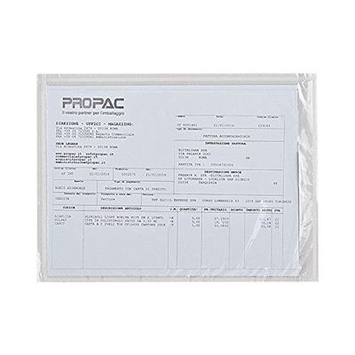 Propac z-pac1 pac-list documentos Neutre, A4 plegado de 6, 12 x 8.5 cm, paquete de 1000